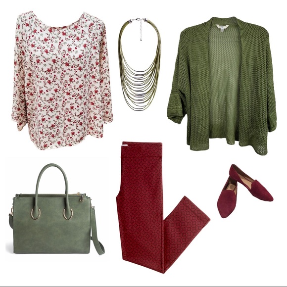 Papermoon Stitch Fix Cream Floral Blouse - Picture 4 of 10